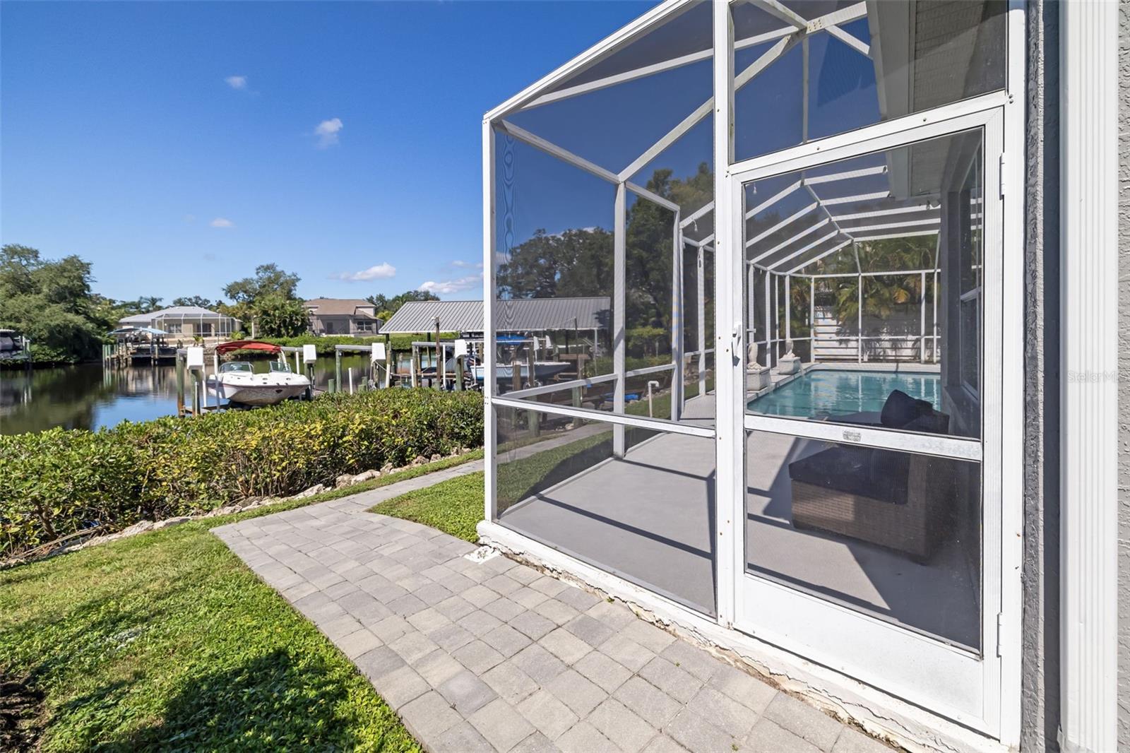 Pavers to Dock