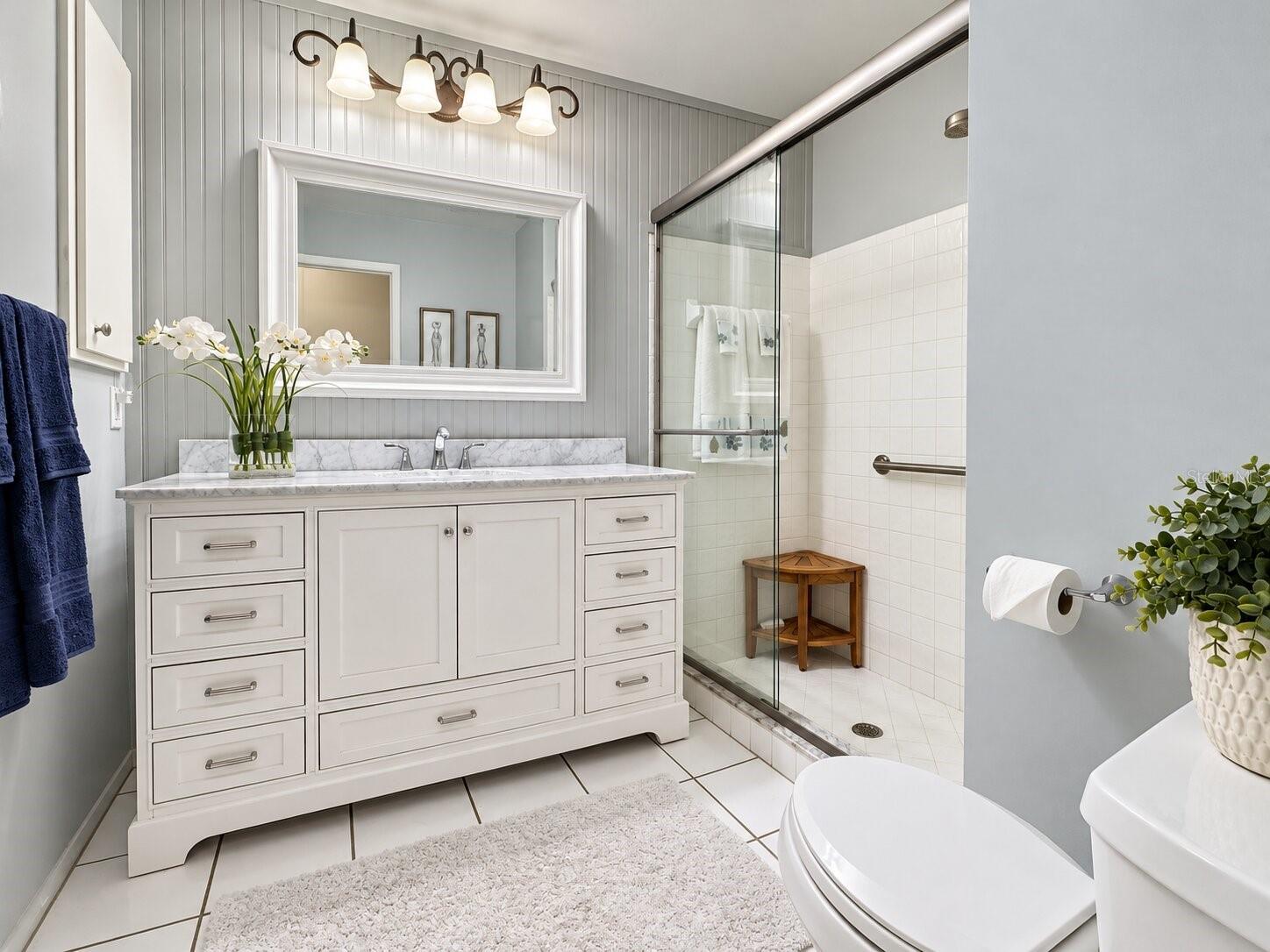Updated primary bath