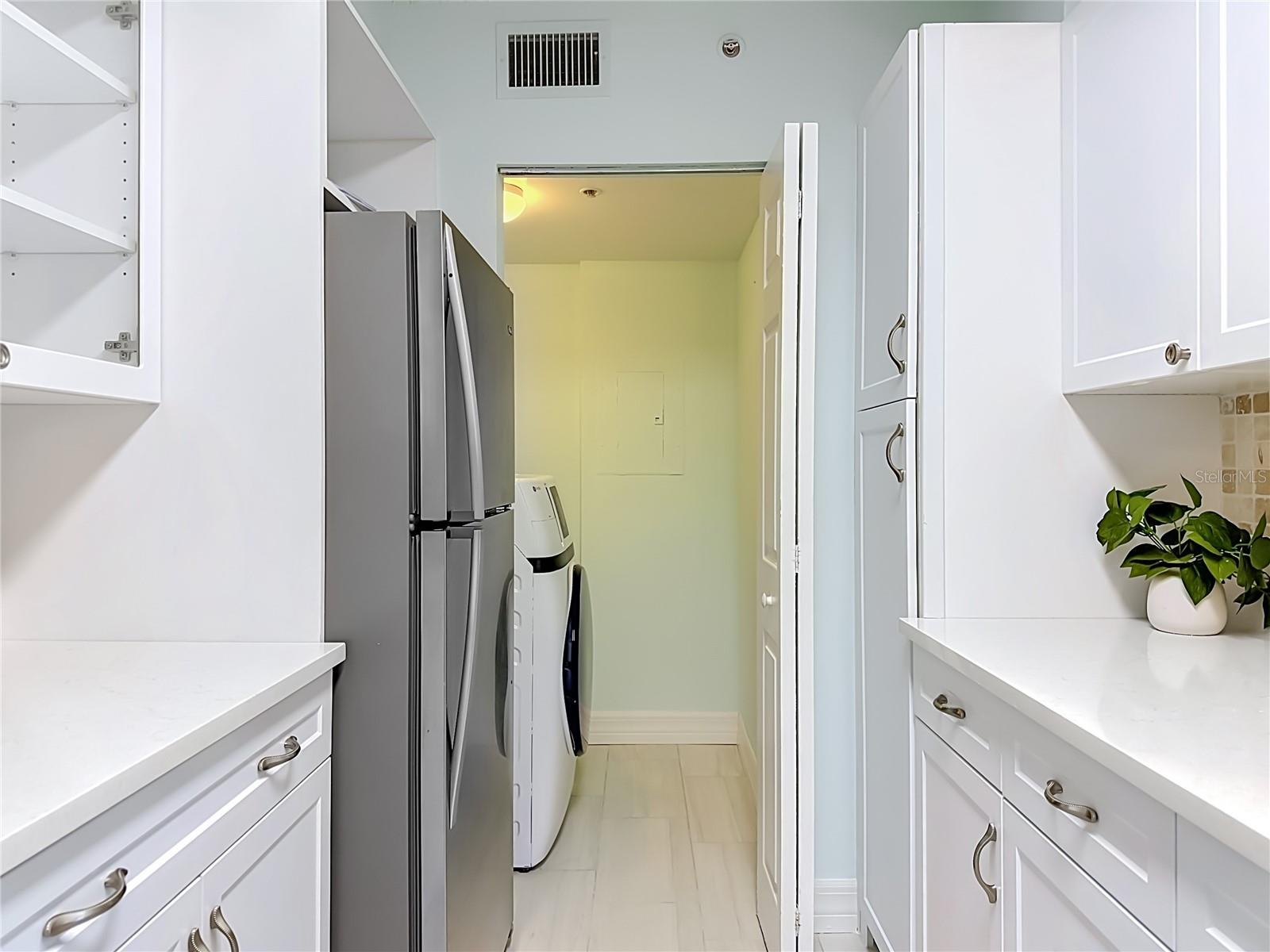 Kitchen to Laundry Room