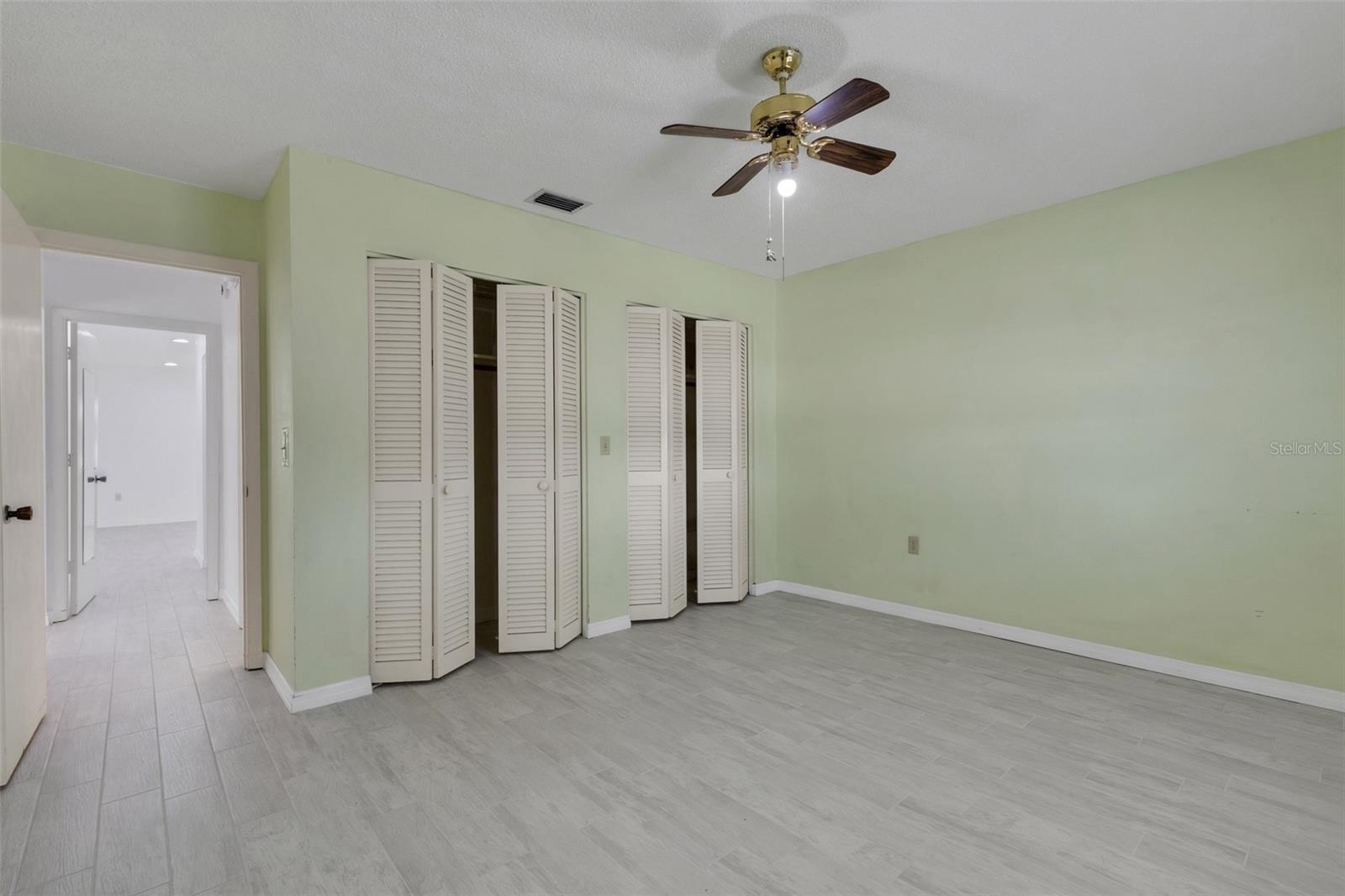 Guest Bedroom Clsosets.