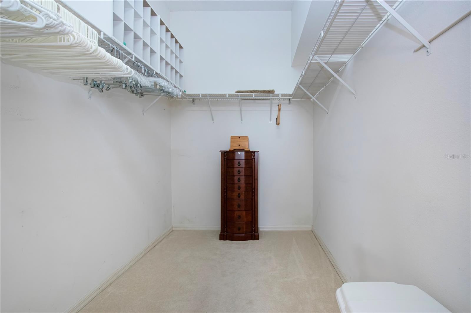 Spacious closet