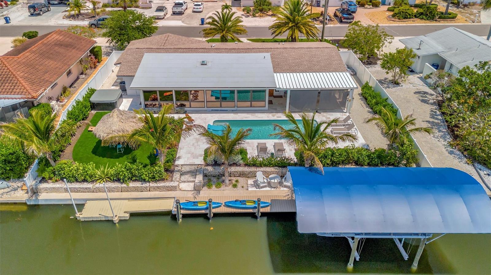 Canal access to Palma Sola Bay, the Intracoastal Waterway, Longboat Pass, and beyond.