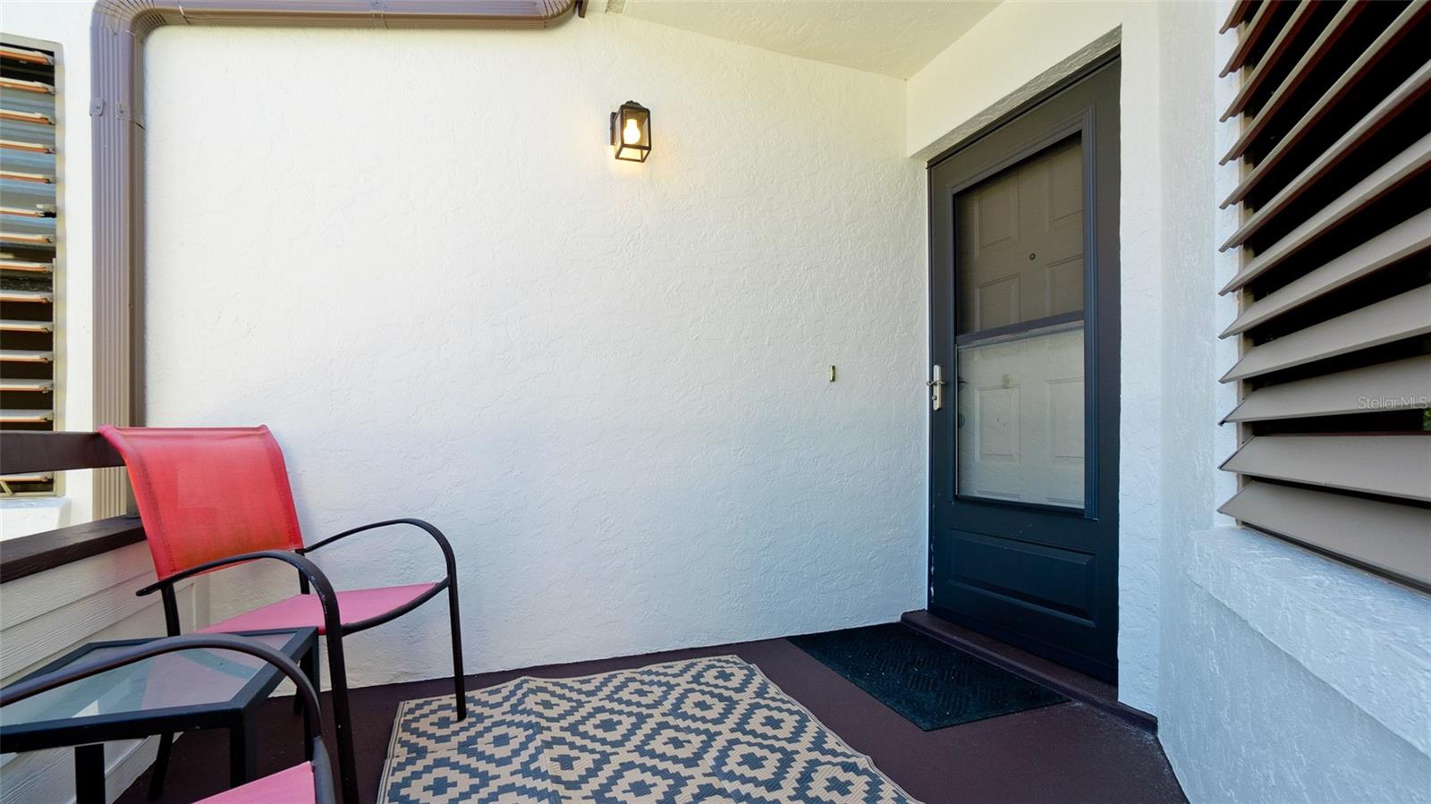 Entry into condo