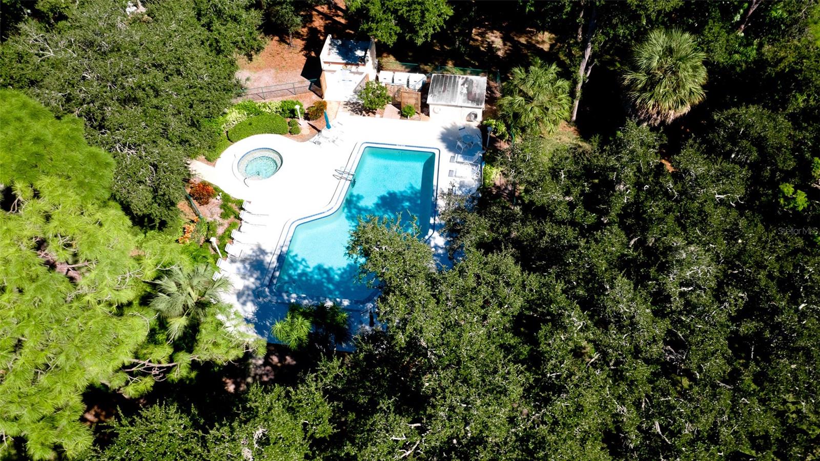 Both pools have hot tubs & restrooms