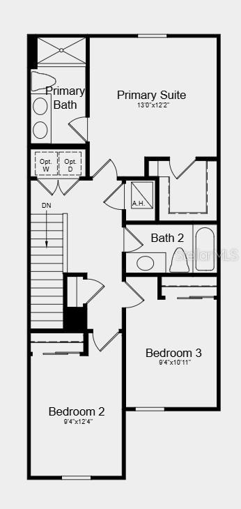 Additional Highlights Include: washer, dryer, GE side by side refrigerator, whole house blinds, and extended tile on 1st floor.