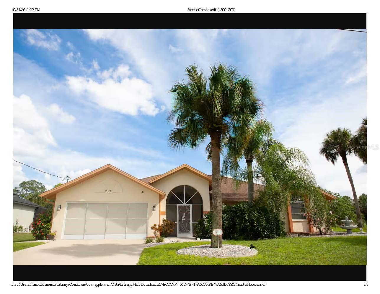 292 MCCABE STREET, Port Charlotte, FL 33953 292 MCCABE STREET, Port Charlotte, FL 33953