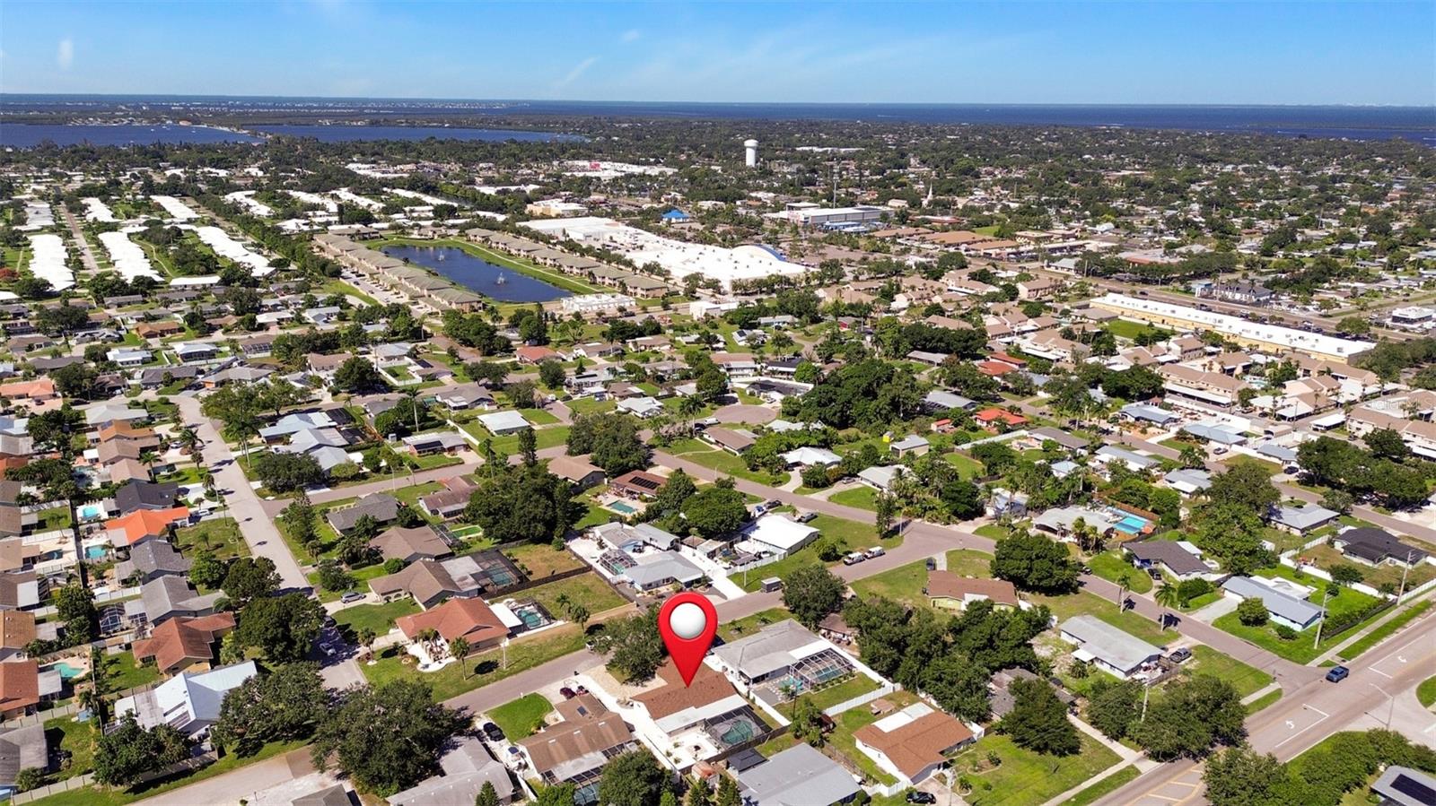 Aerial to Anna Maria Island