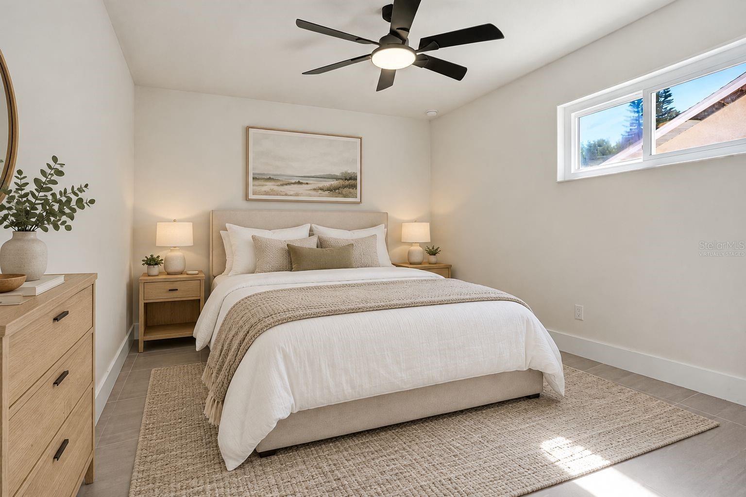 Virtually Staged Guest Bedroom 2