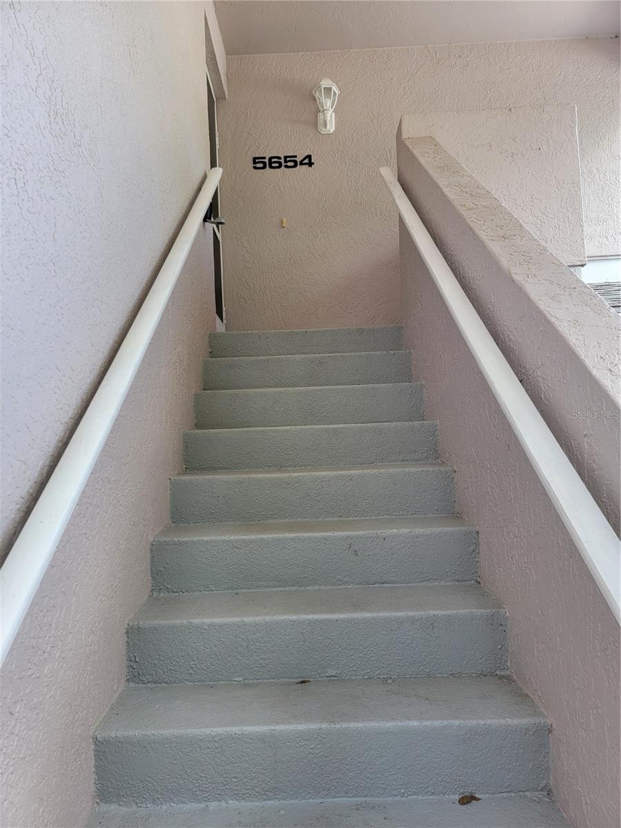 Stairway to 2nd floor