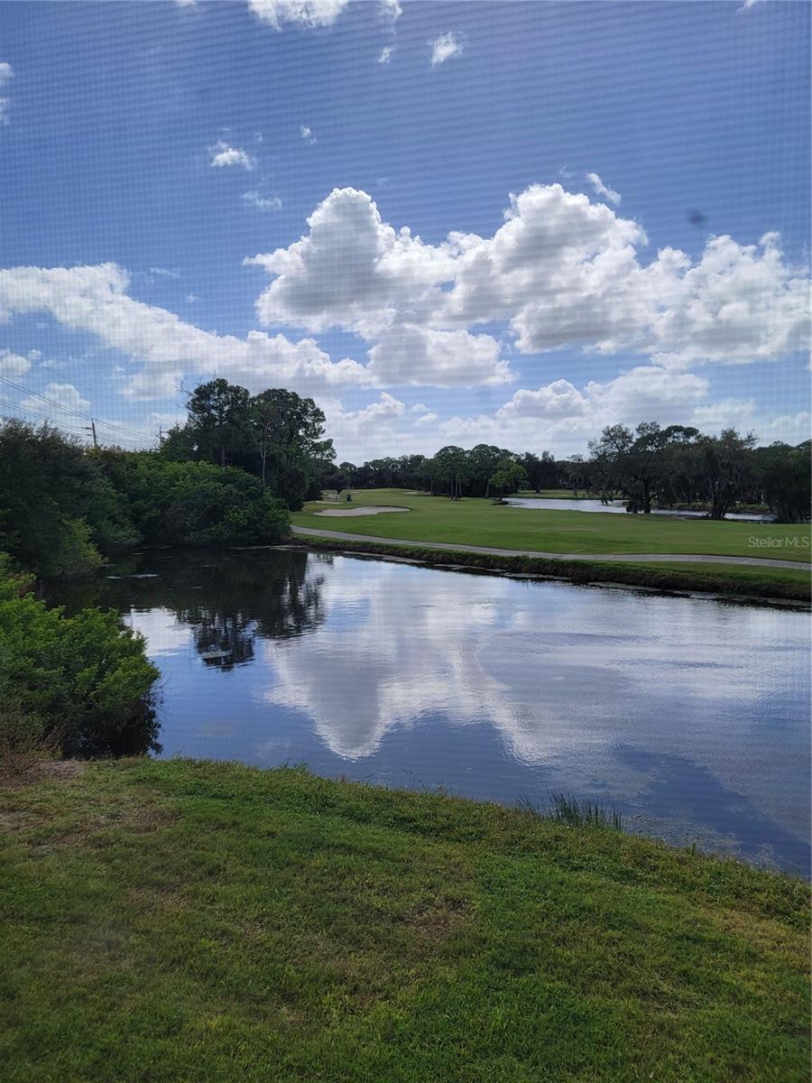 Stunning water views to the golf course