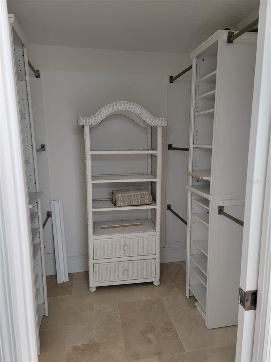 And a walk in closet