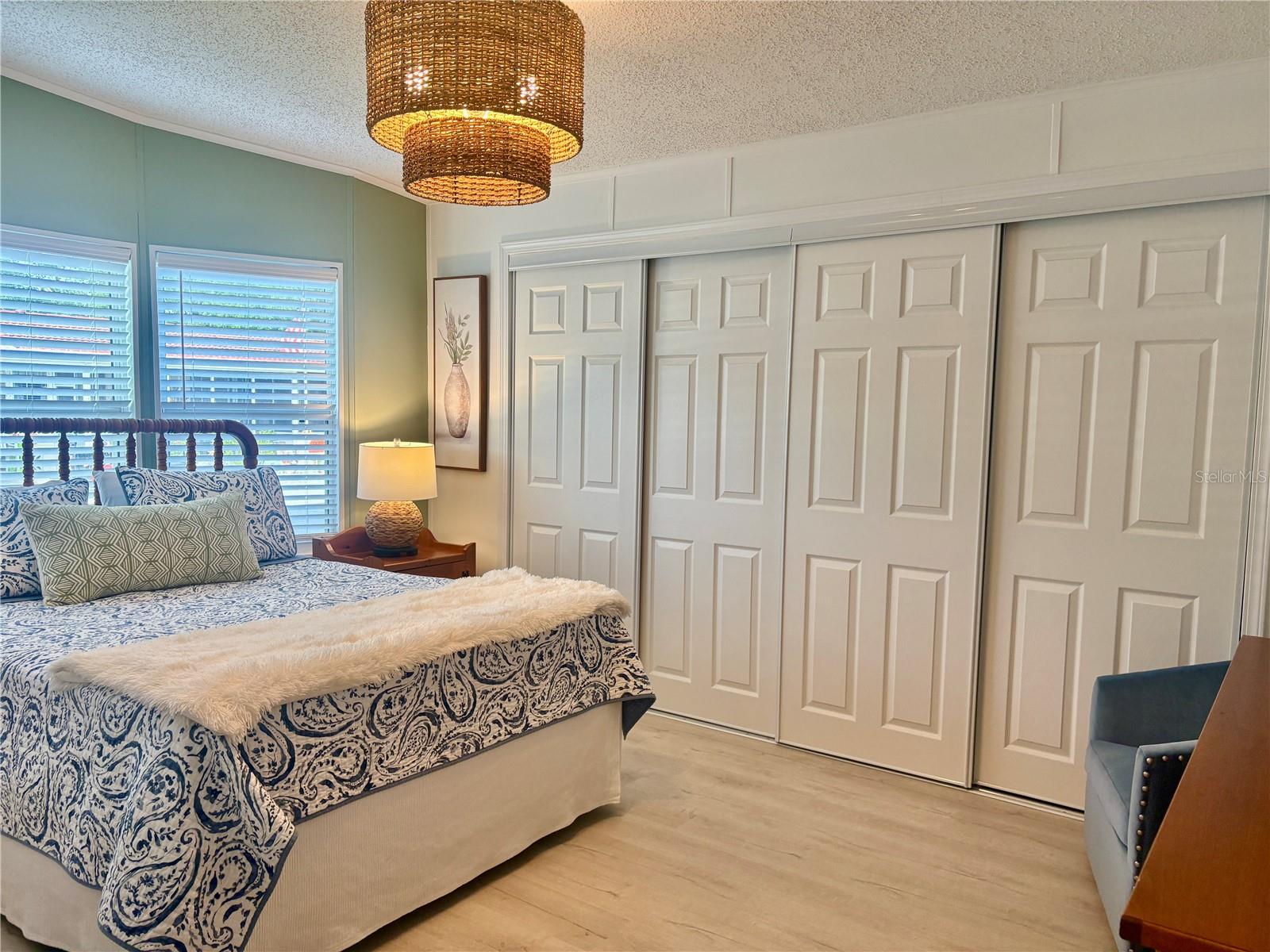 Bedroom 2/Closet has Added Door for Convenience