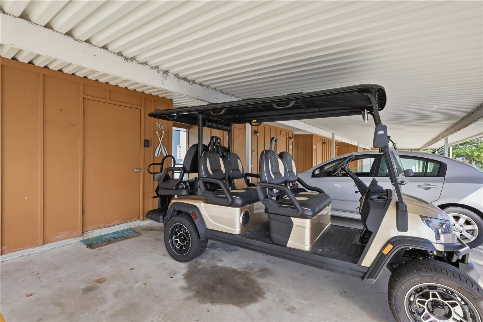 Storage area.