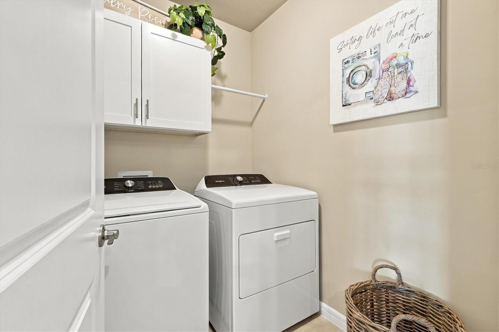 Laundry Room with Cabinets