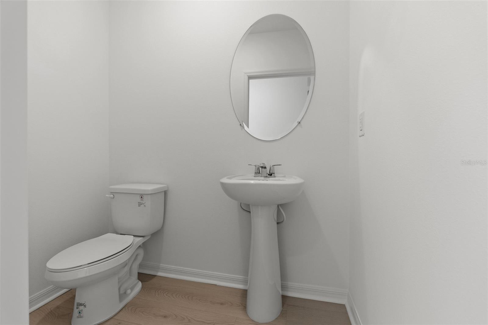 Half bath downstairs