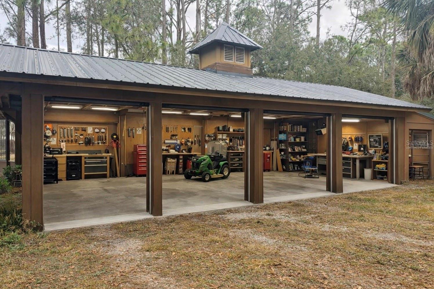 Virtually Staged Carport