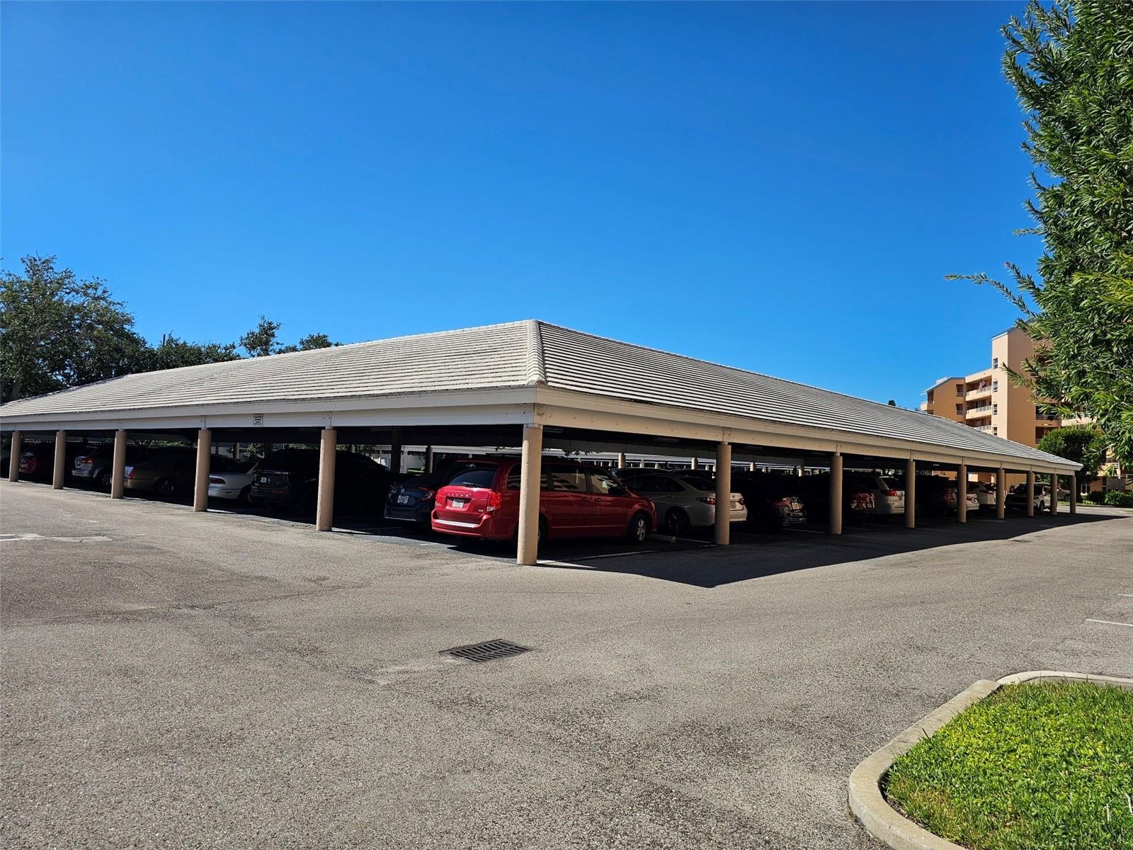 Covered parking