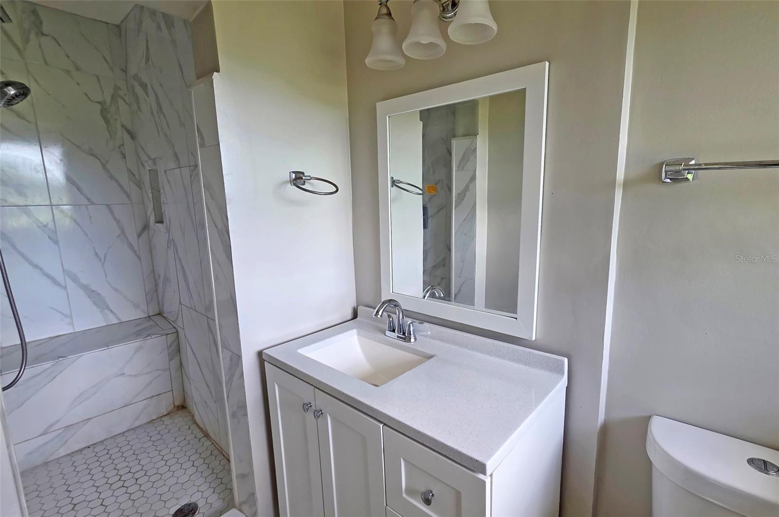 Bathroom 2 with walk-in shower