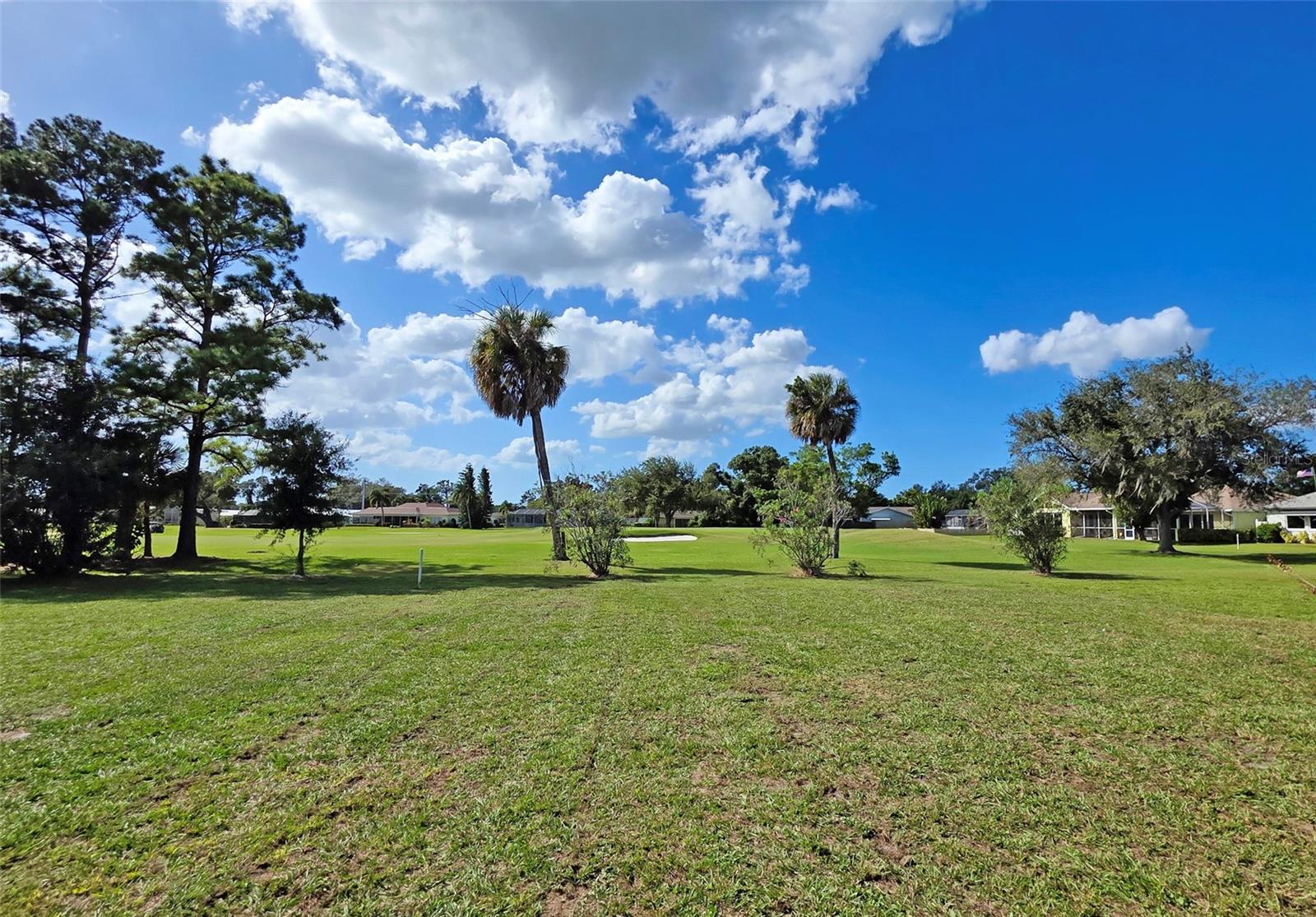 Yard and Golf Course views 2
