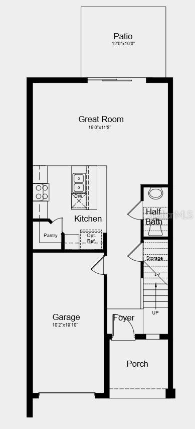 Additional Highlights Include: extended LVP flooring at main level, GE refrigerator, washer, dryer, whole house blinds, and vertical blinds at sliding doors.