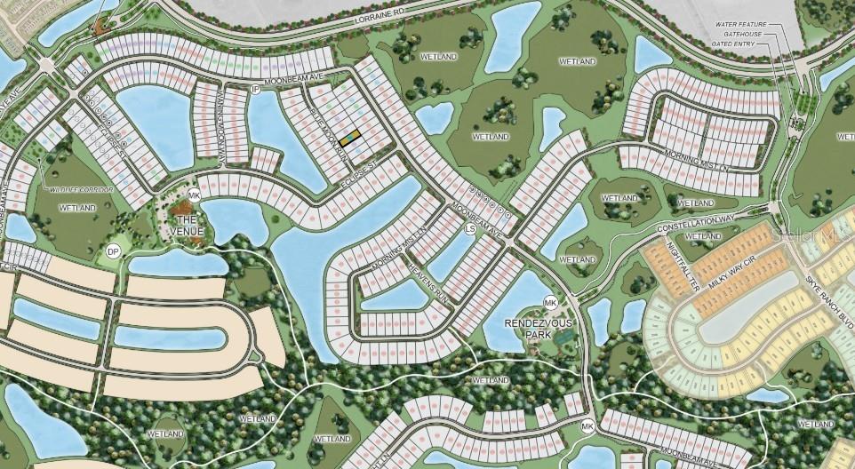 7728 Blue Moon Run Site Map