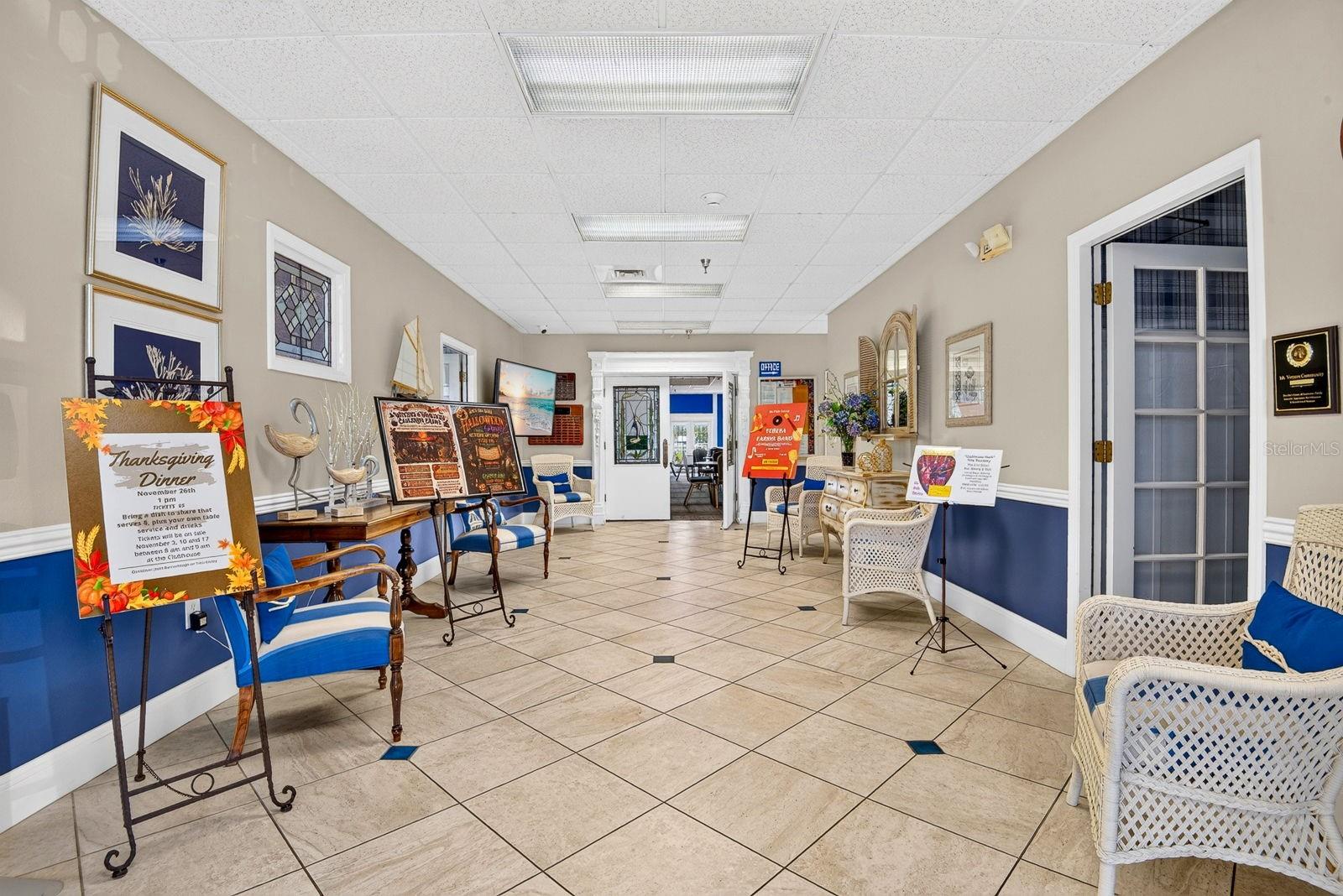Clubhouse with lots of activity options