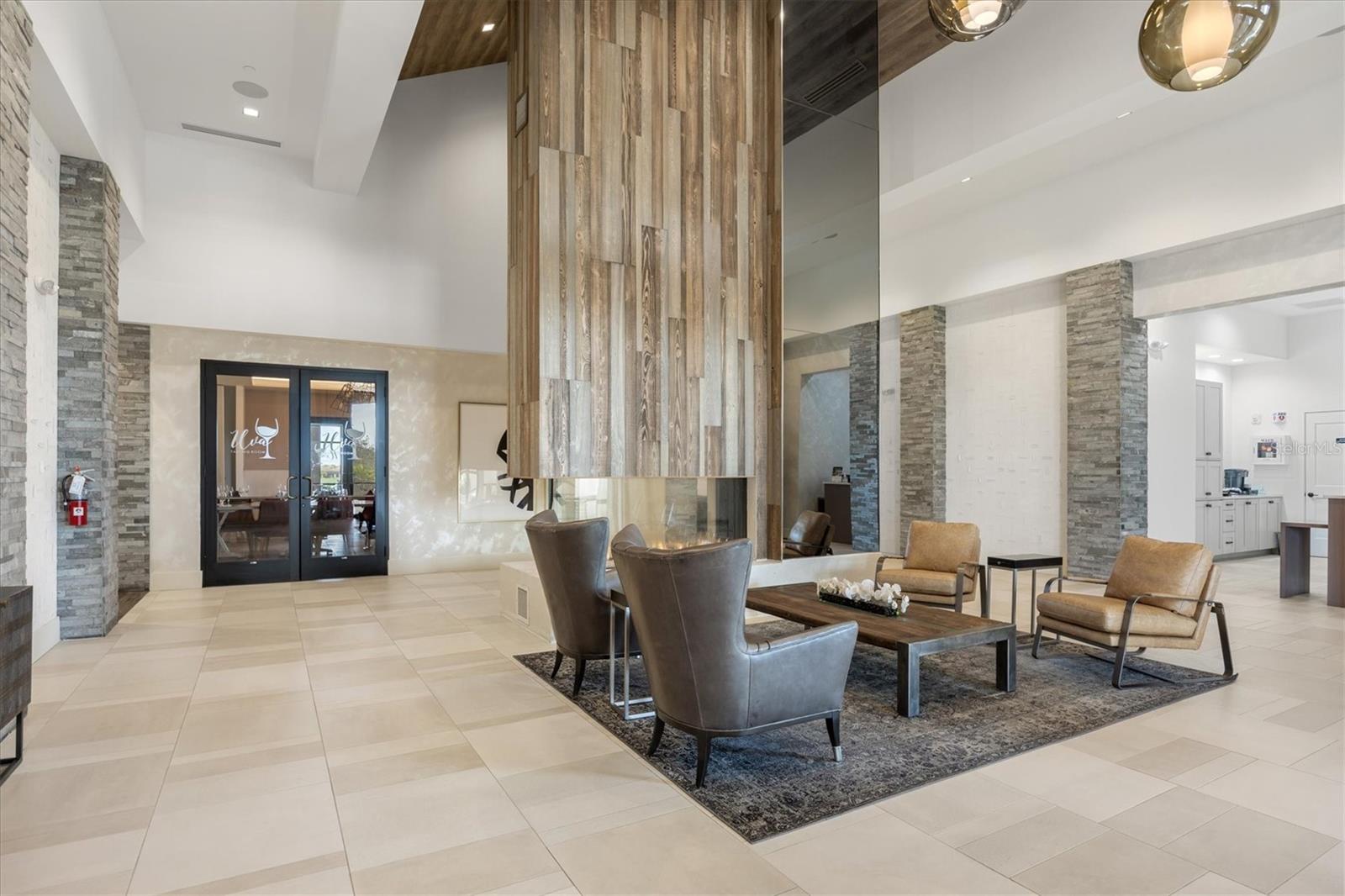 Clubhouse interior
