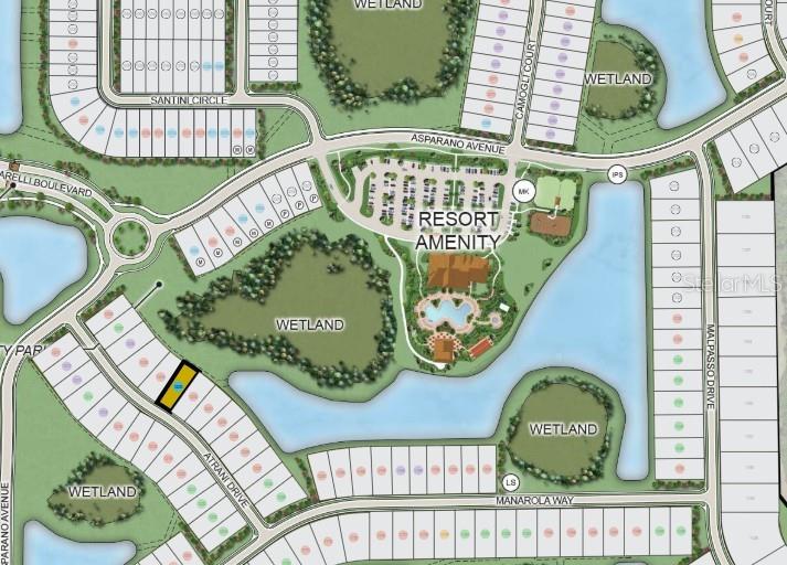 26220 Atrani Drive Site Map