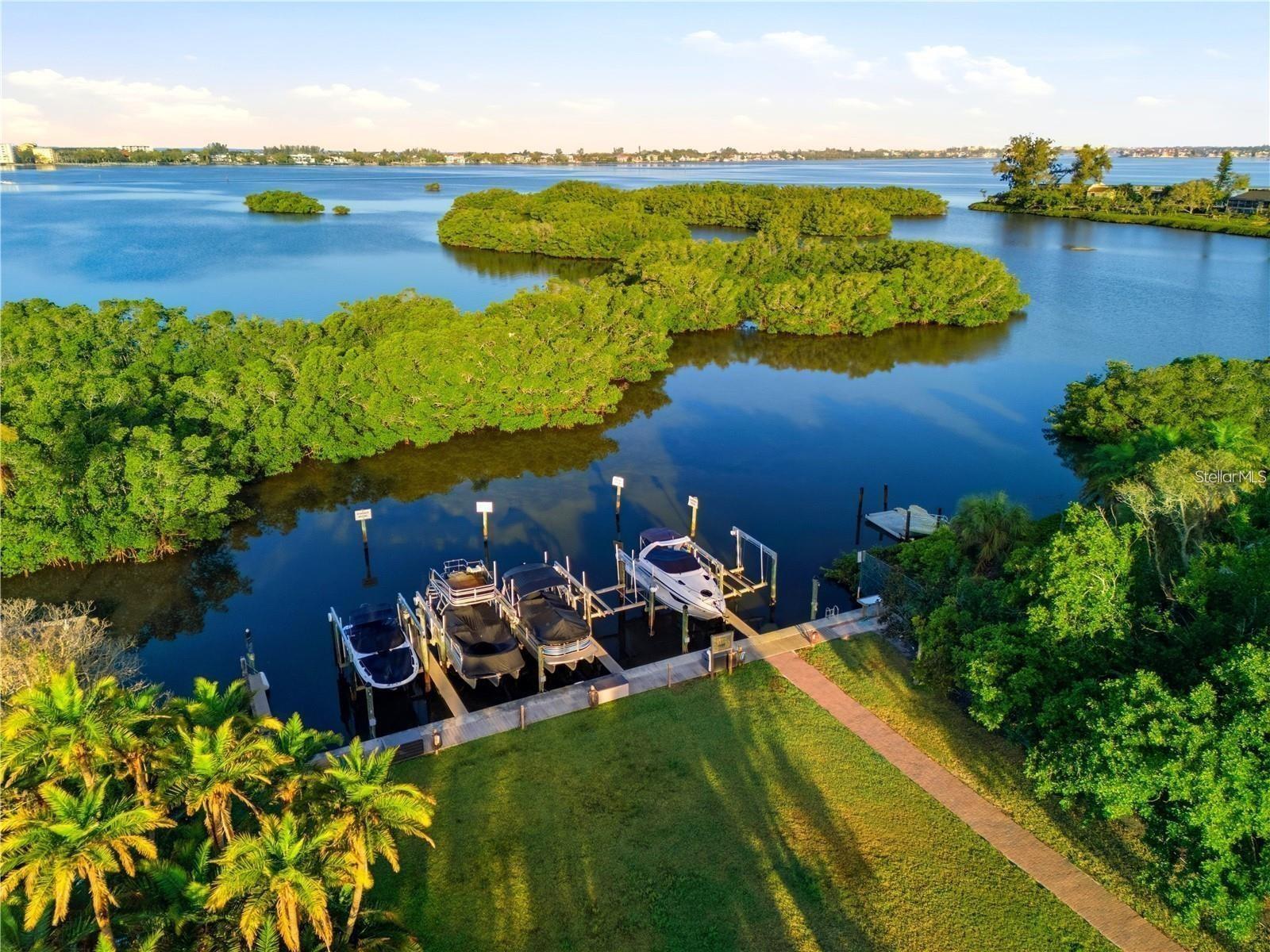 Community deeded access to the day dock by reservation, and a boat slip may become available for purchase.