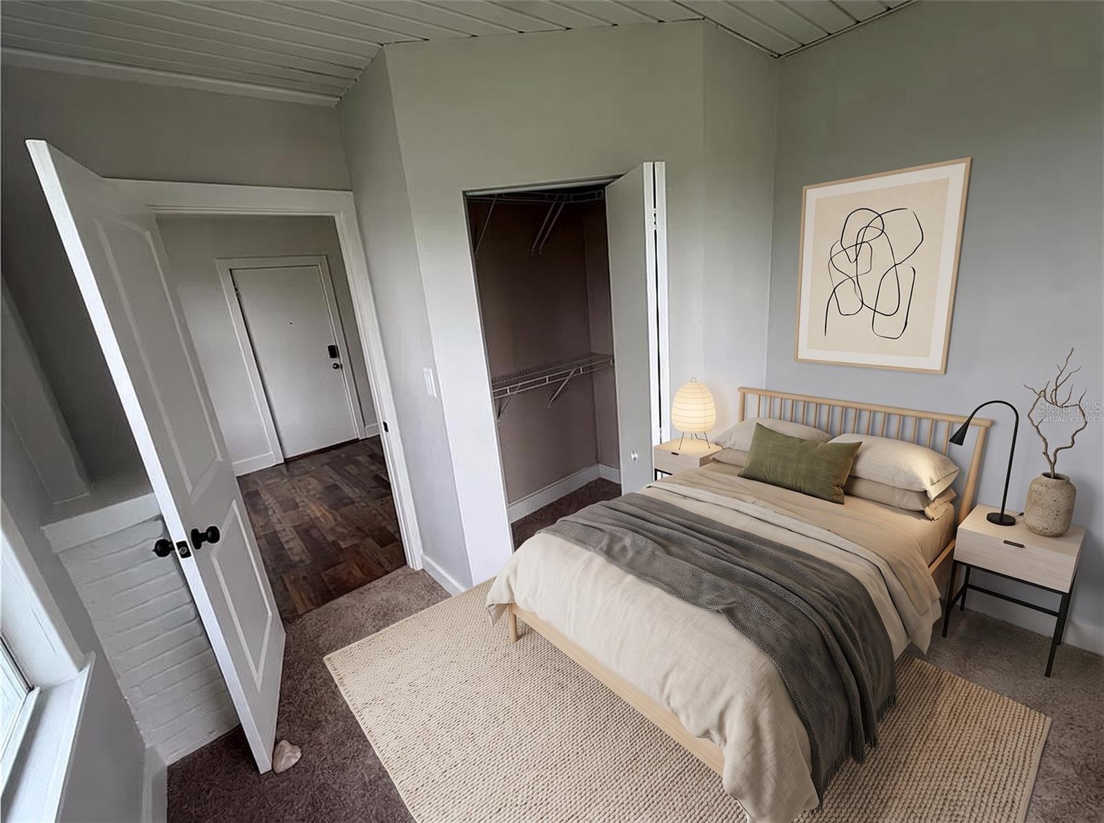 Bedroom 2 "Virtually staged"