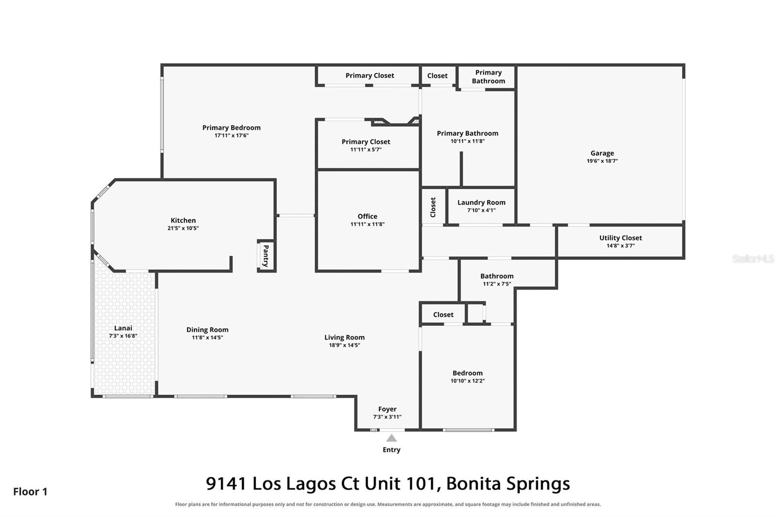 9141 LOS LAGOS COURT, #101, Bonita Springs, FL 34135