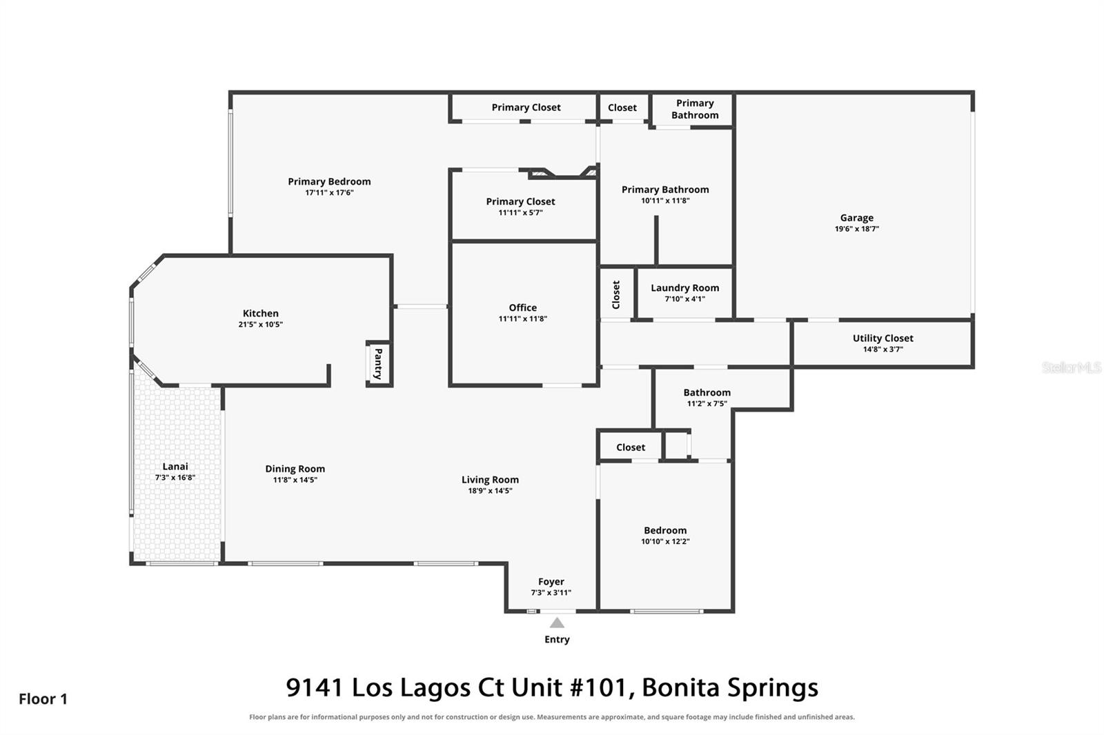 9141 LOS LAGOS COURT, #101, Bonita Springs, FL 34135