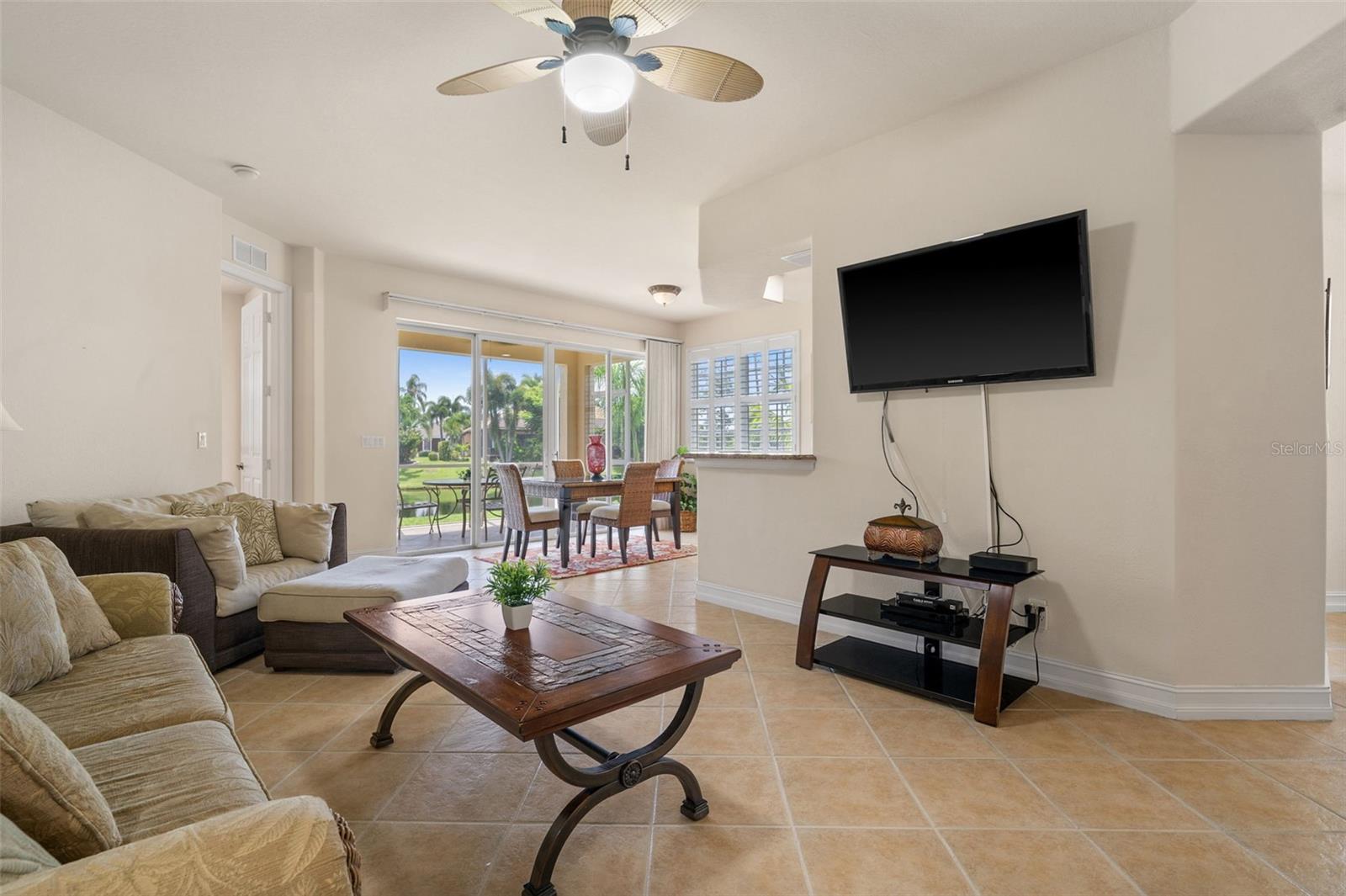 Living Room with a View Outside