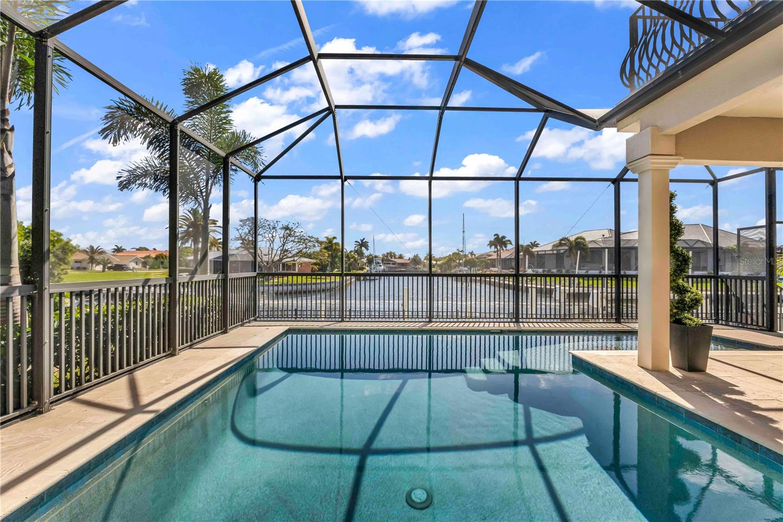 Heated/saltwater pool