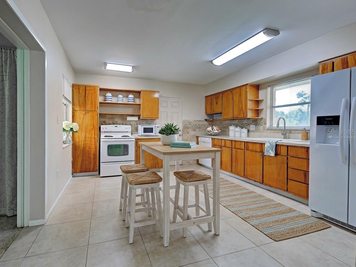 Virtually Staged Kitchen