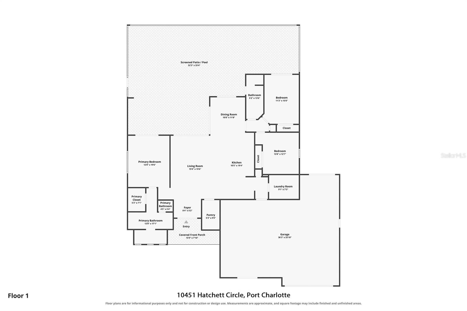 10451 HATCHETT CIRCLE, Port Charlotte, FL 33981