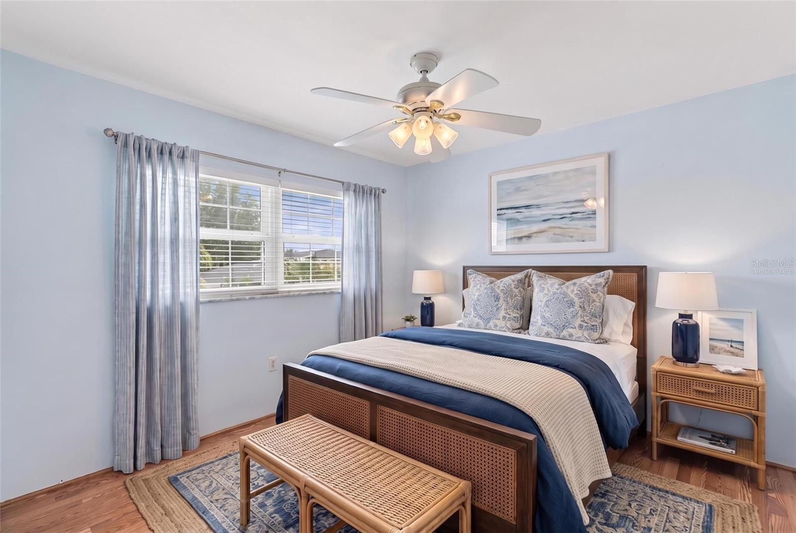 Guest Bedroom- virtually staged