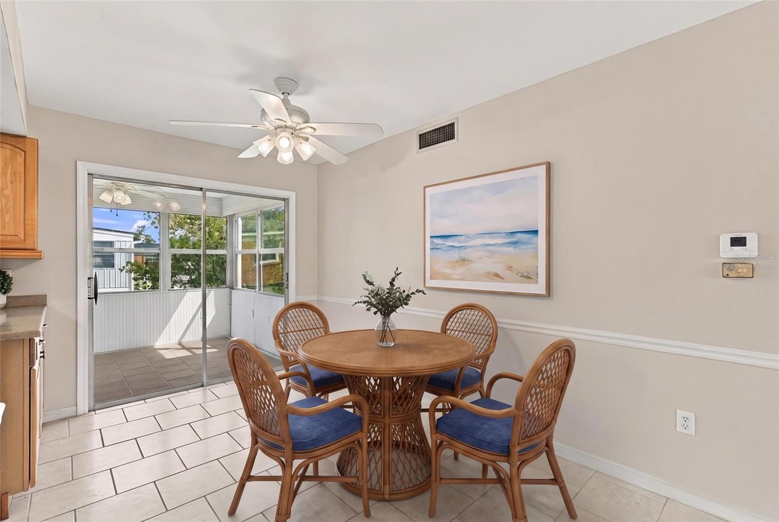Dining Room- virtually staged