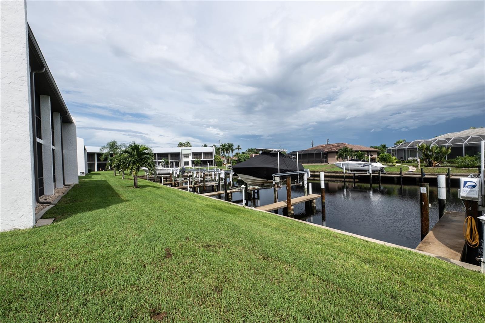 view of docks