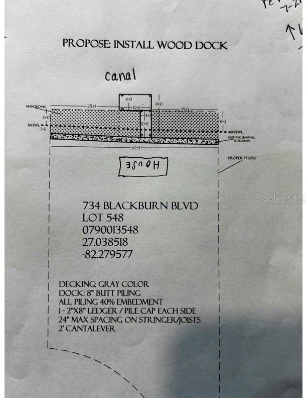 Dock to be installed November 2026