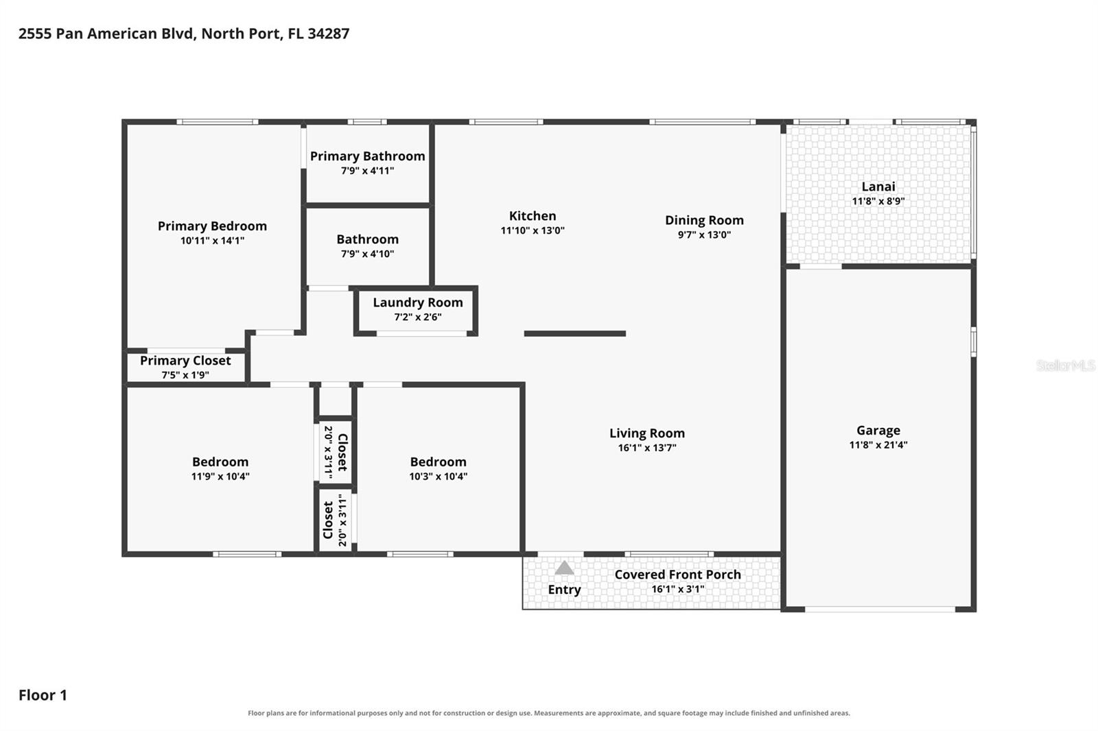 2555 PAN AMERICAN BOULEVARD, North Port, FL 34287