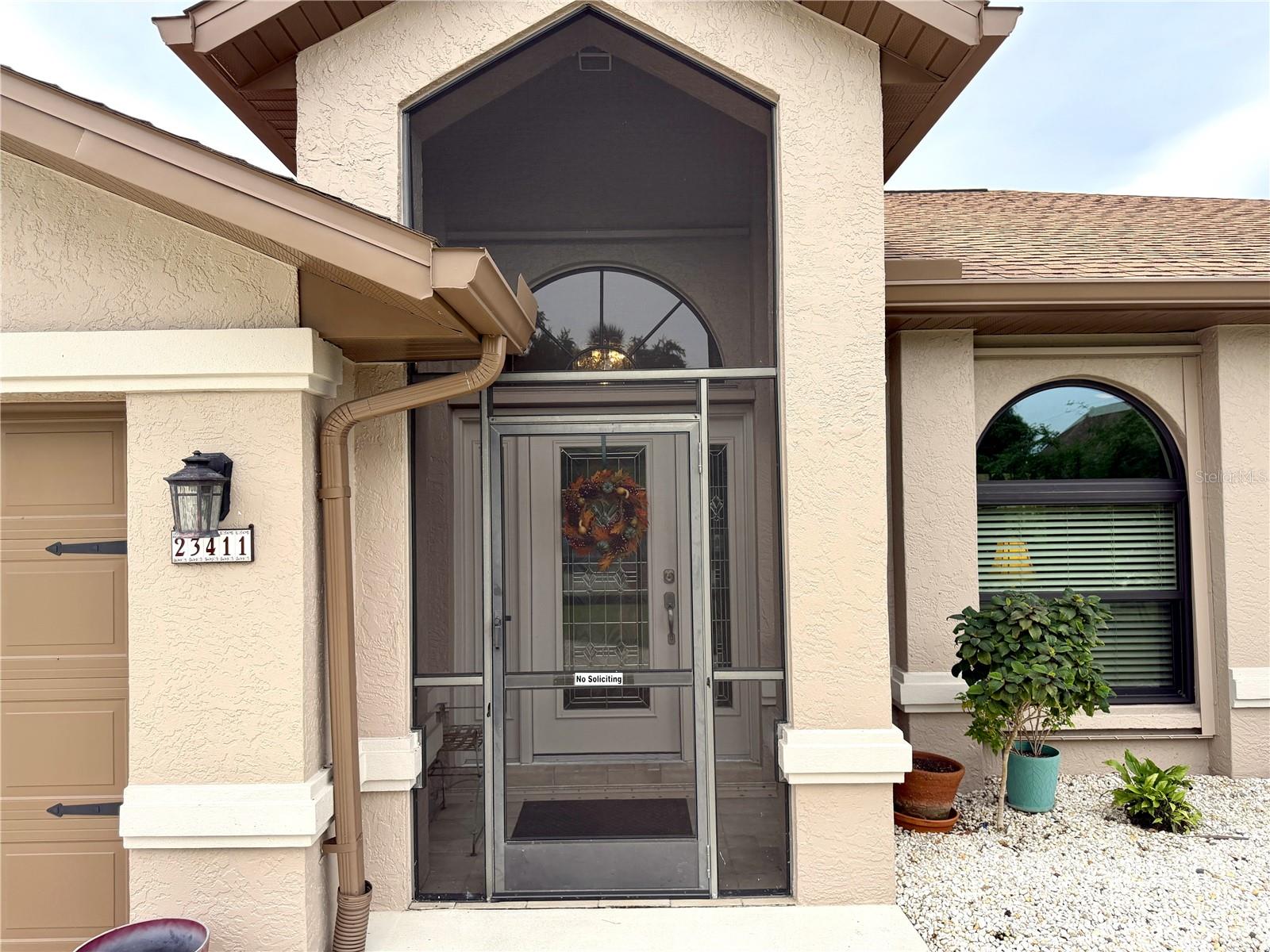 Screened Entry