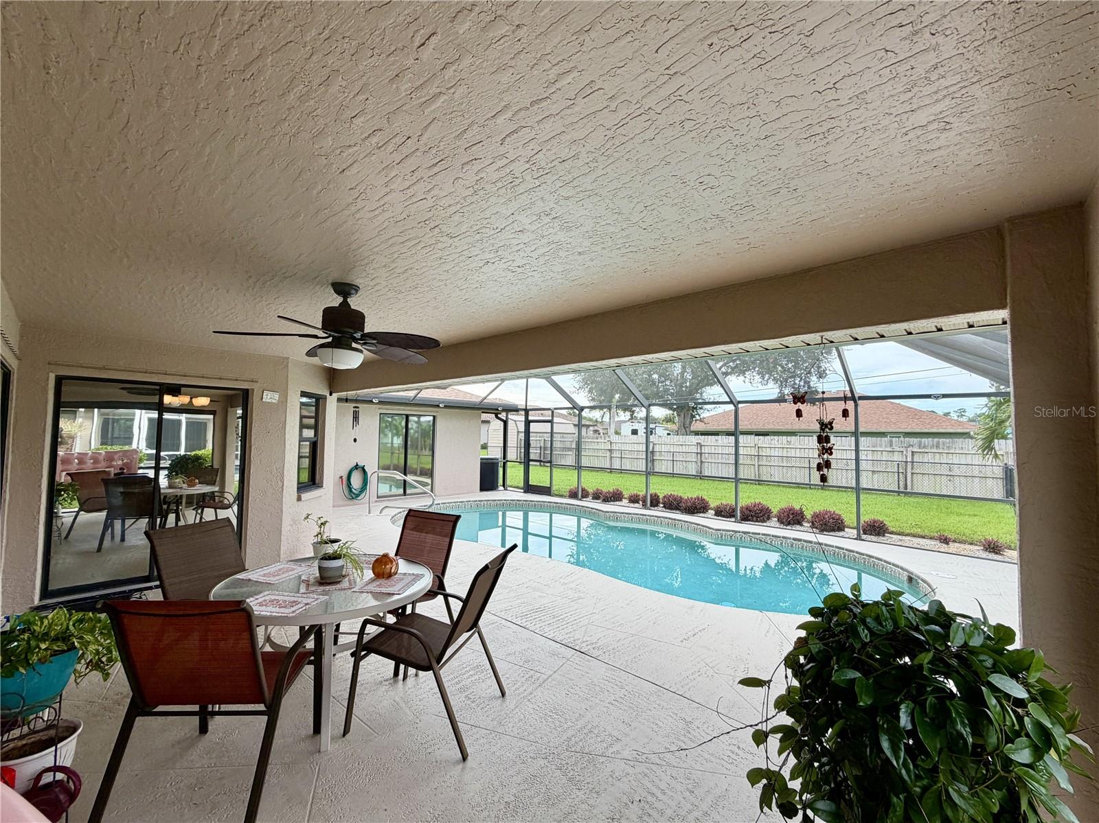 Beautiful outdoor living space