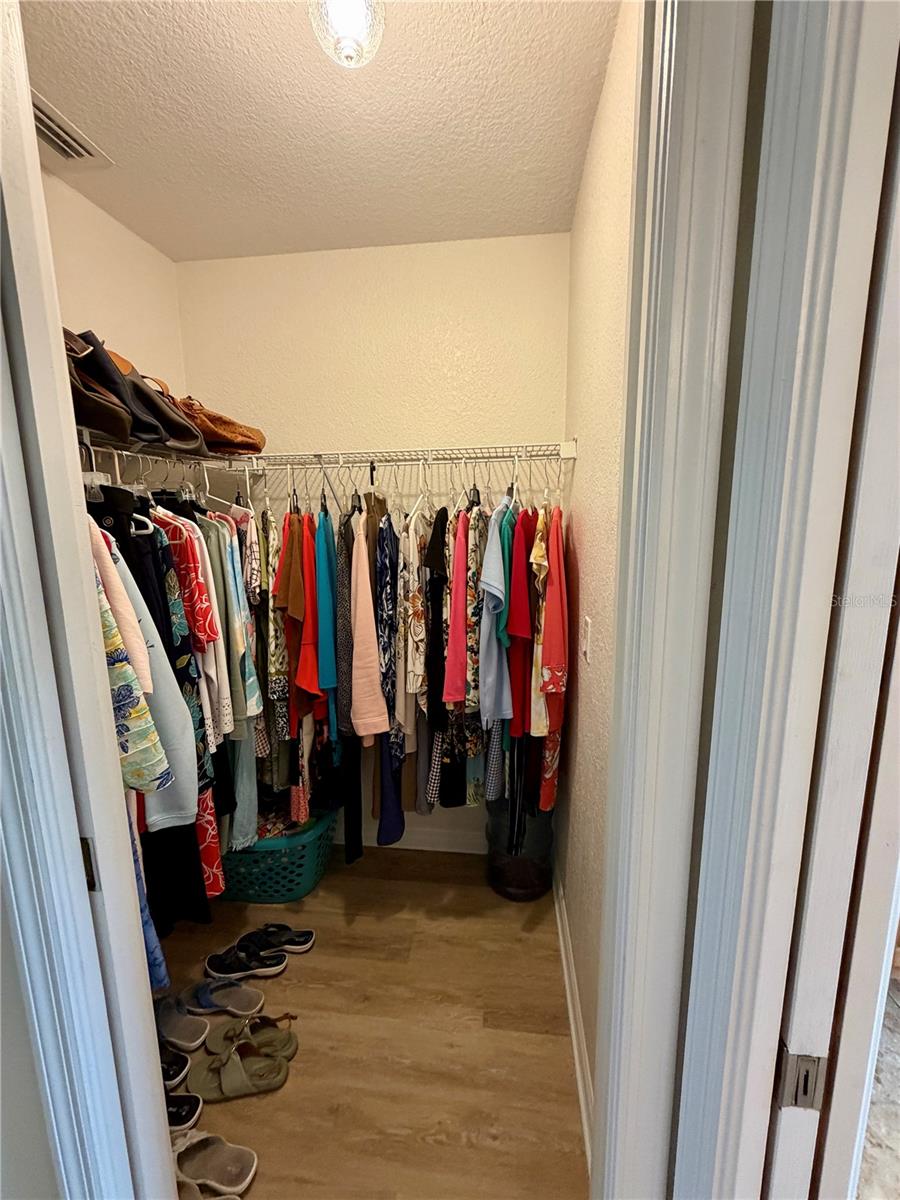 2nd walk-in closet
