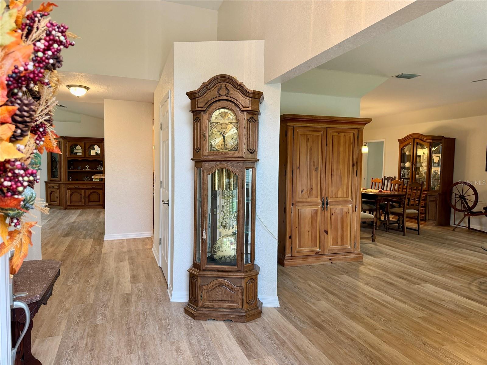 Foyer looking into the home