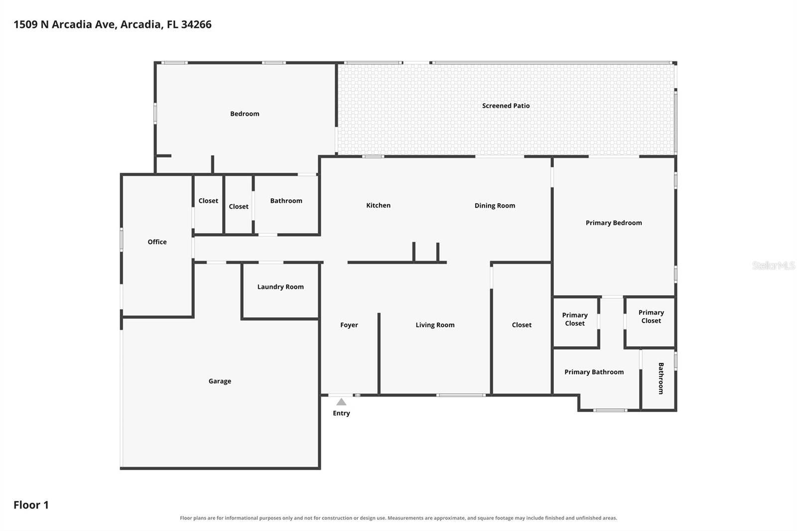 1509 N ARCADIA AVENUE, Arcadia, FL 34266