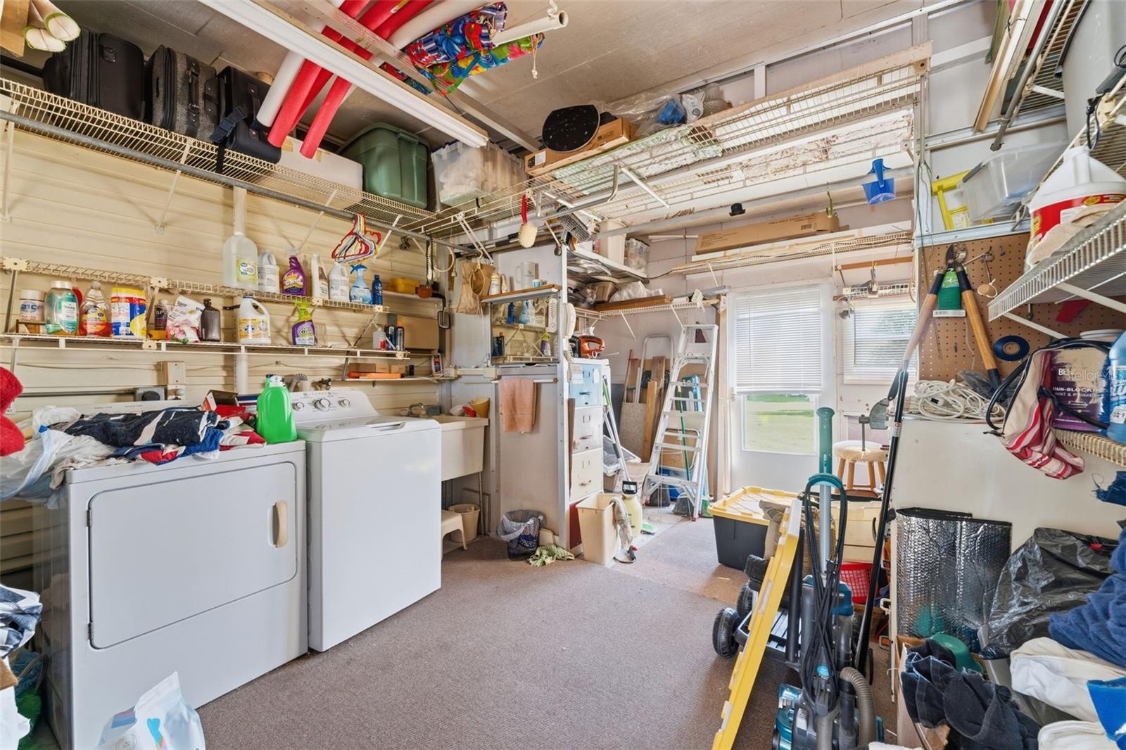 Everyone loves a roomy outdoor shed area for multiple purposes.