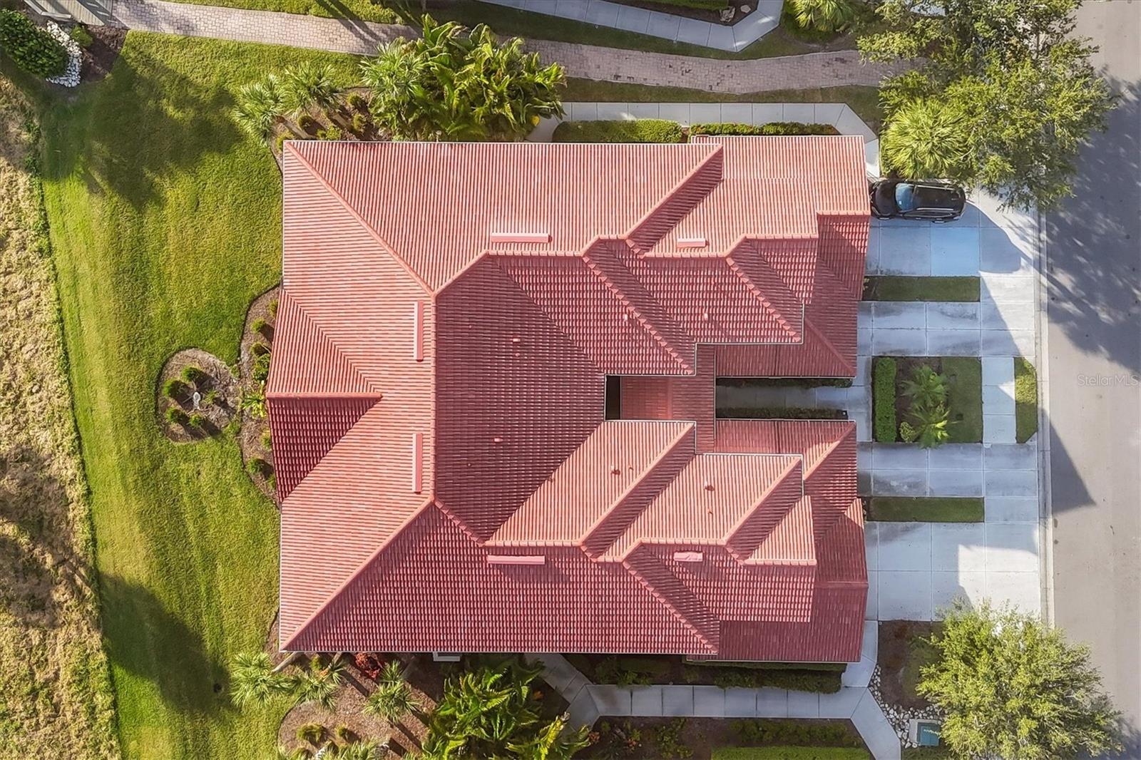 Aerial View of New Roof 2022
