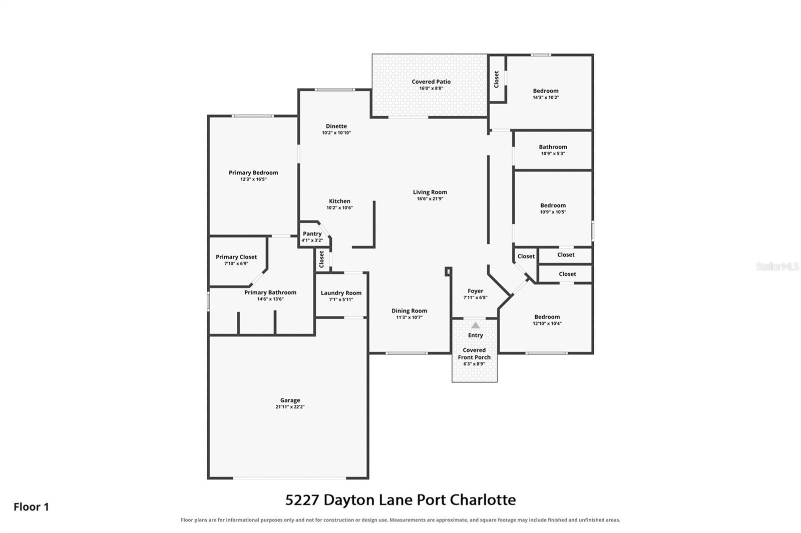 5227 DAYTON LANE, Port Charlotte, FL 33981