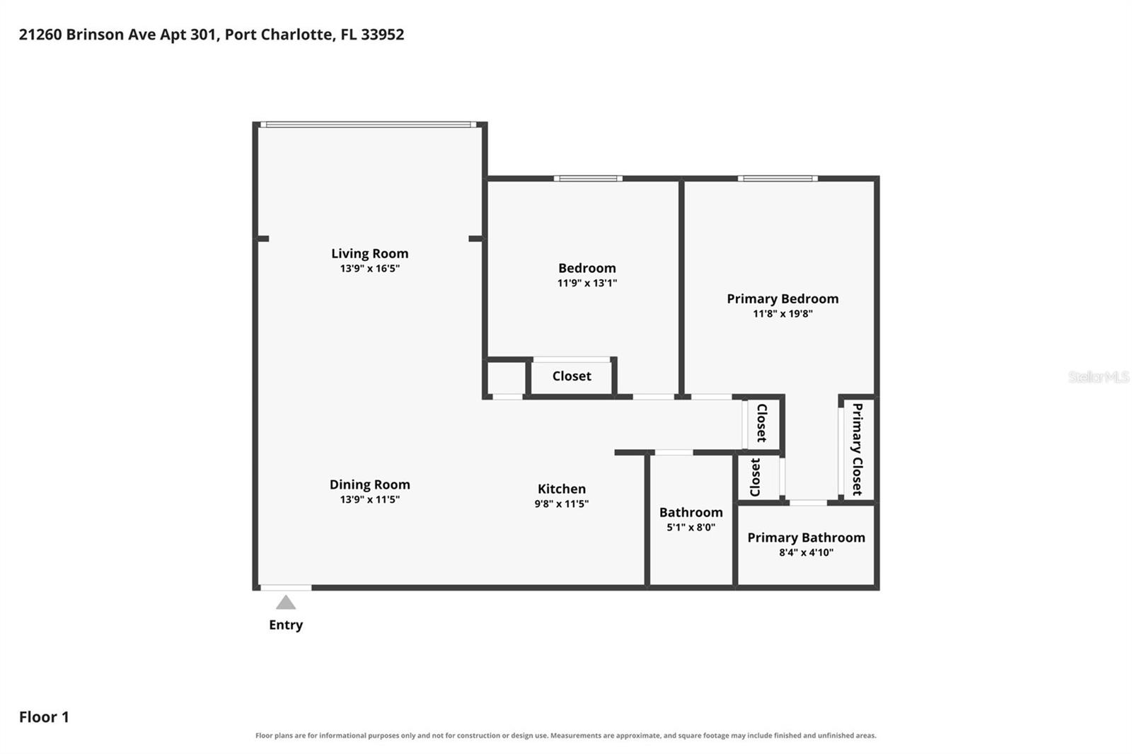 21260 BRINSON, #301, Port Charlotte, FL 33952